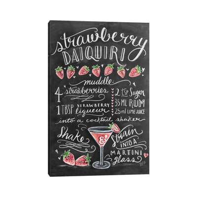 " Strawberry Daiquiri Recipe " by Lily & Val