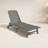 Lakeside POLYWOOD Nautical Chaise with Wheels-9706106