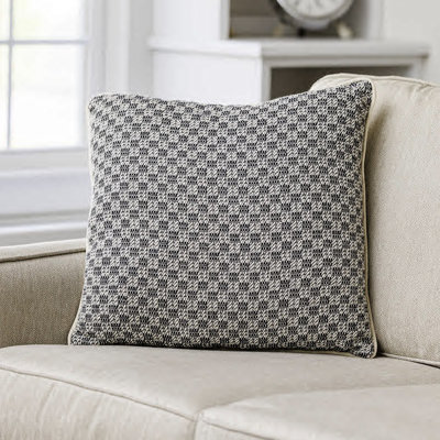 Coussin tissé