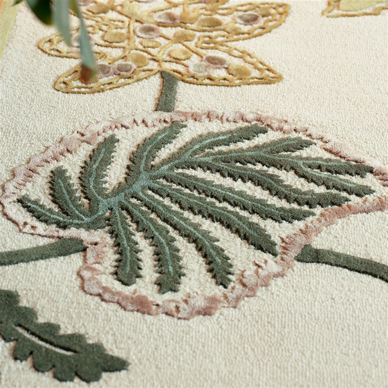 Foglia Decorativa Moss Rug, Rectangle 6'7" x 9'10"