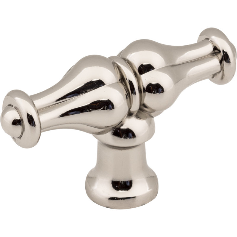 Bella Bar Knob, Polished Nickel