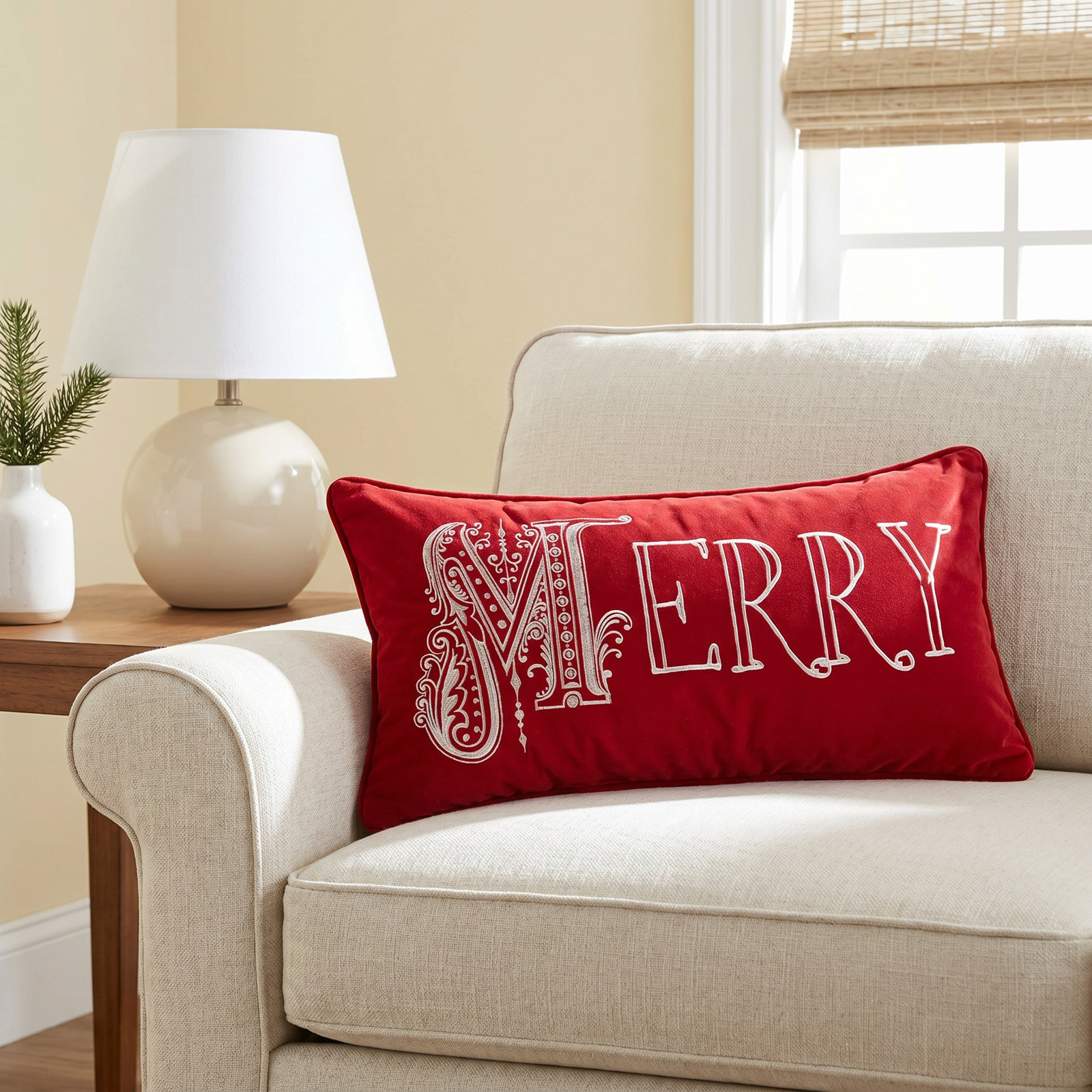 Ellison 12" x 24" Cotton Throw Pillow