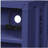 Blue Nightstand with Open Shelf-1489555585