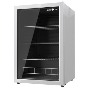 Réfrigérateur à boisson de 4,6 pieds cubes SnowLion Mini réfrigérateur autoportant avec porte vitrée
