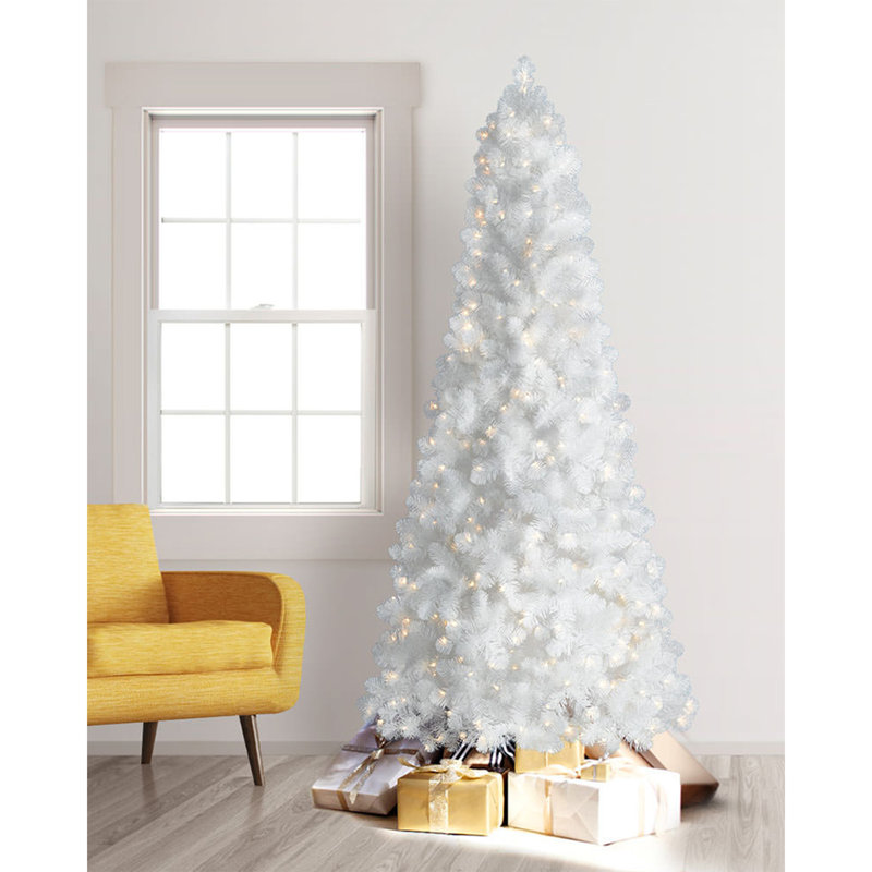 Easy Set-Up Lighted Pine Christmas Tree