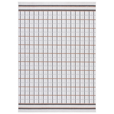 Tapis d'intérieur à carreaux Veranda Performance