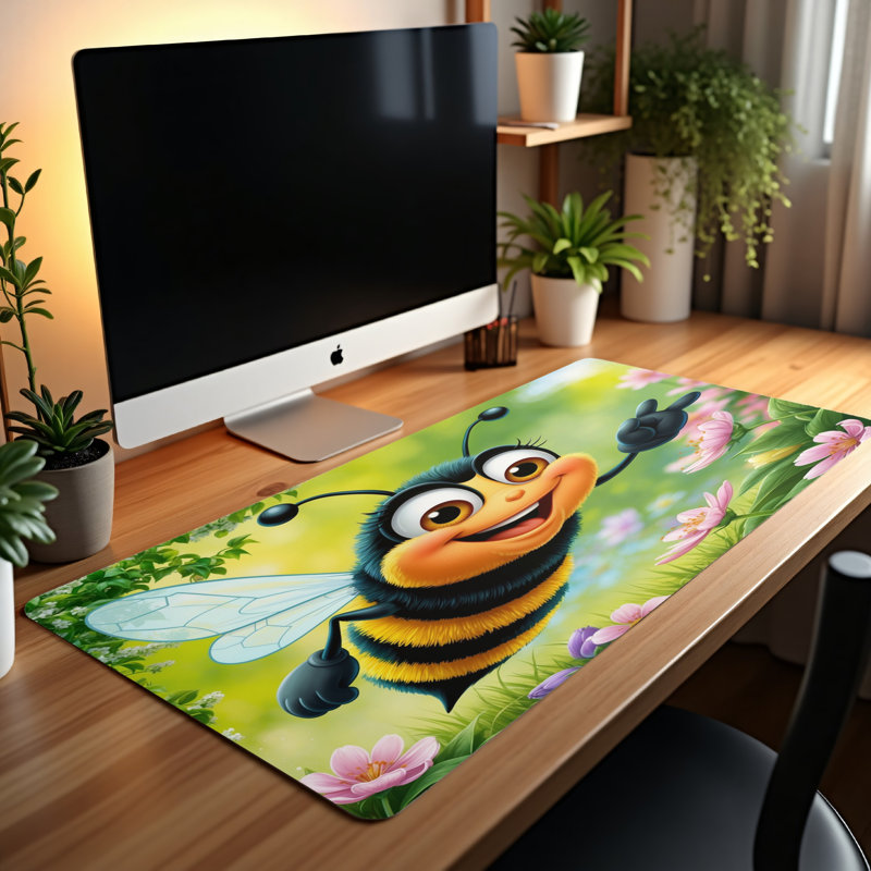 Polyester Desk Pad, 23.6x13.8
