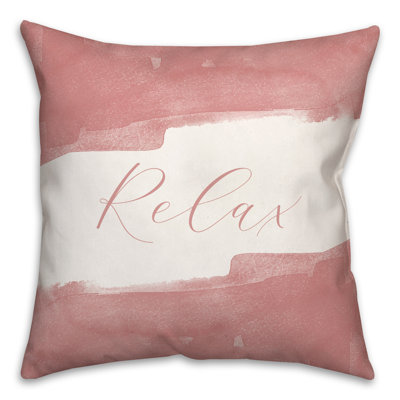 Housse et insert de coussin décoratif Relax Watercolor 3