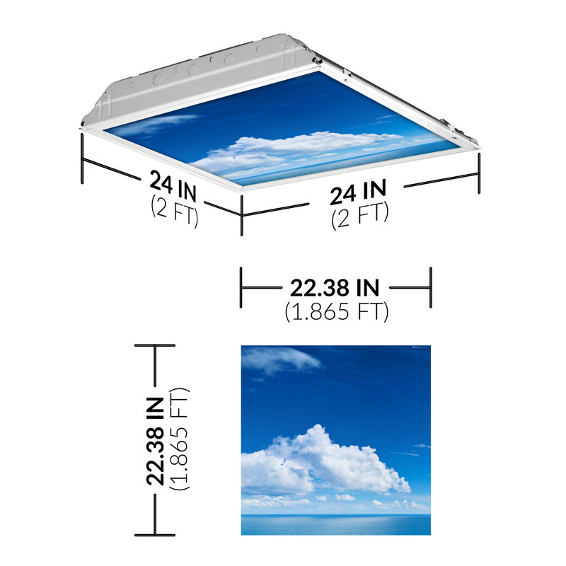 Couvre-lumière décoratif flexible clouds