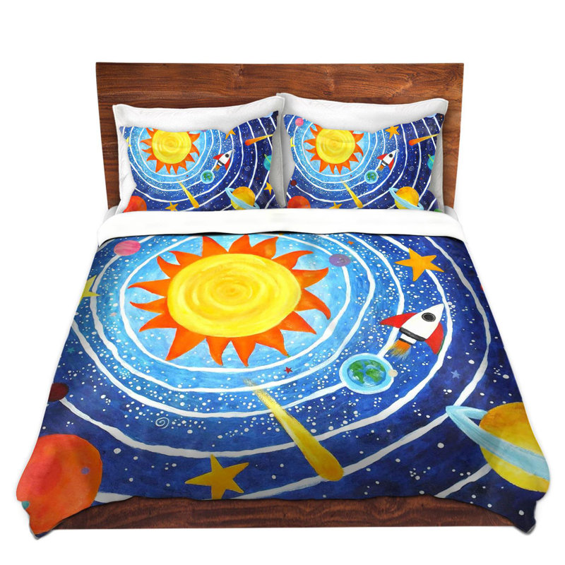  Housses de couette en microfibre nJoy Art Solar System VII, Très grand