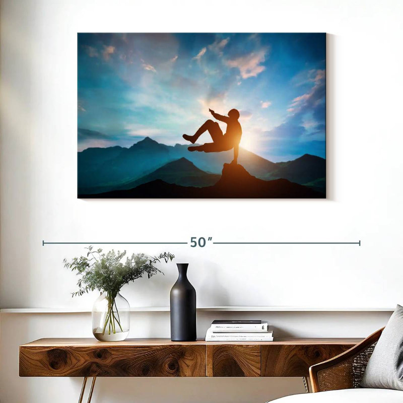 Sireci Rock Leap, 26" H x 39" W