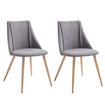 Abeale 43cm H Polyester Blend Upholstered Side Chair