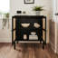 Tenaya Solid Wood 2 - Door Rectangle Accent Cabinet-889019640