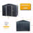 8Ft X 6Ft Outdoor Metal Storage Shed With Metal Foundation-121341750-121341755