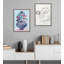 Art mural en verre Mid Mid Modern