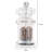 Cole & Mason 605 Acrylic Pepper Mill 5.5"-95855022