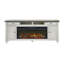 Console de foyer traditionnel 76 po Crosby, rangement de divertissement, meuble télé, entièrement assemblé -102187079