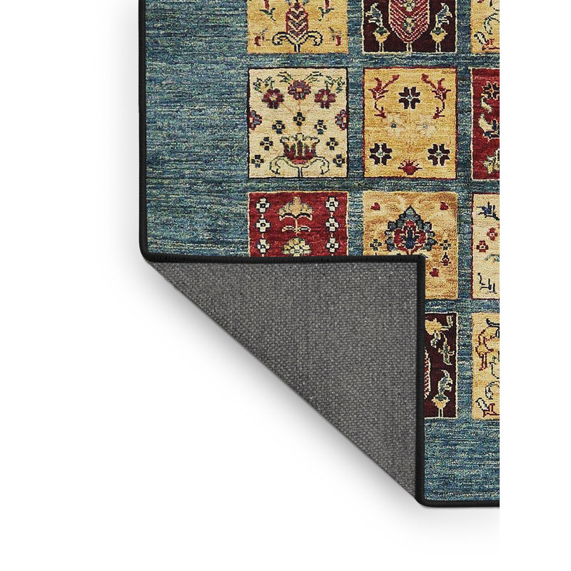 Tapis abstrait 615, Rectangle 8 pi x 10 pi
