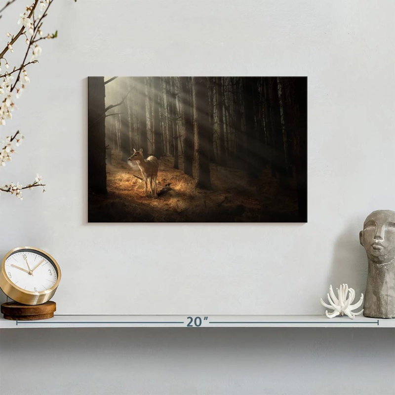 Brampt Forest Deer, 8" H x 12" W