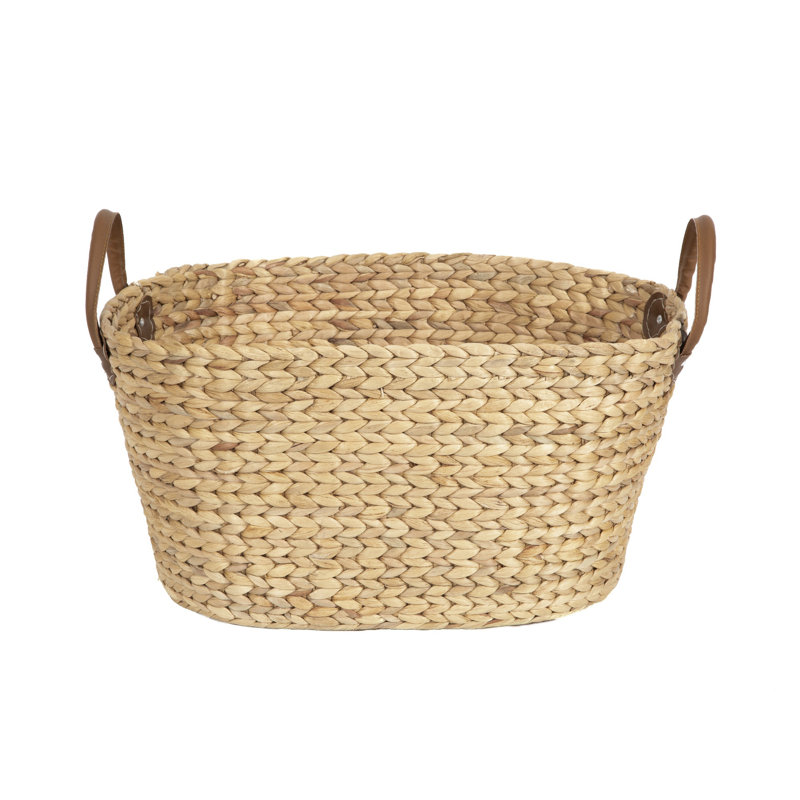 Wicker Laundry Basket with Handles