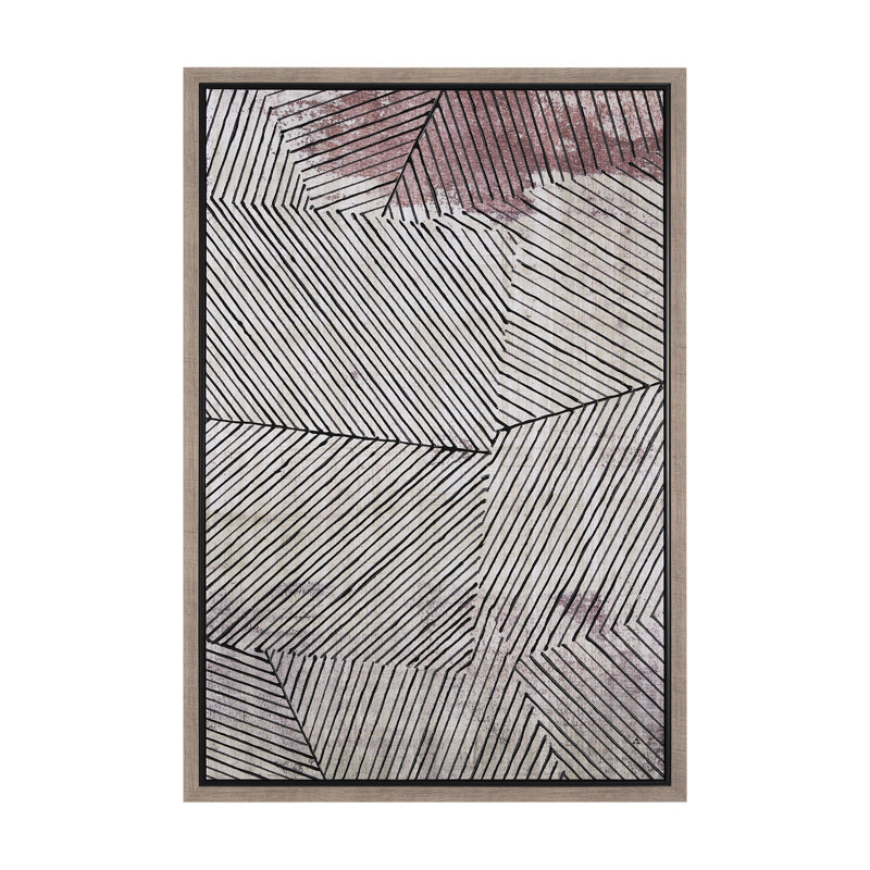 Papyrus Texture a Hand Embelished Textured Canvas, Papyrus Texture I