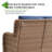Carolina 75'' Wide Straight Wicker Patio Sofa with Cushions-89131371-93784209
