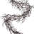 72" Glitter Branch Garland