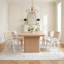9 - Piece Solid Wood Dining Set