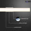 Procyon 1-Light Dimmable LED 25W Bath Bar Silver