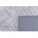 Herringbone Handmade Silver Rug