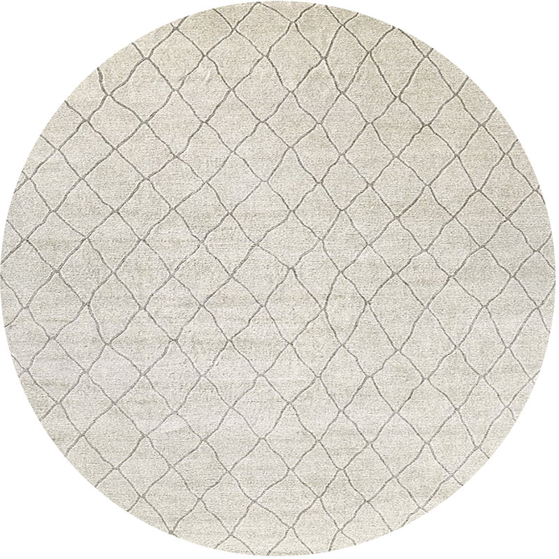 Tapis gris Bromley, Rond 6 pi