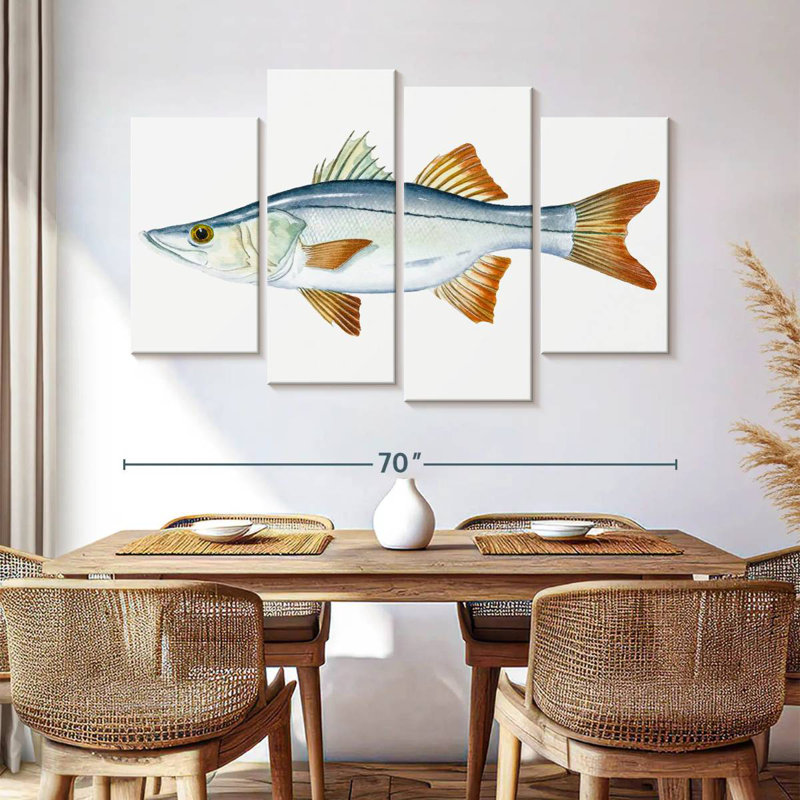 Brampt Snook, 42" H x 68" W
