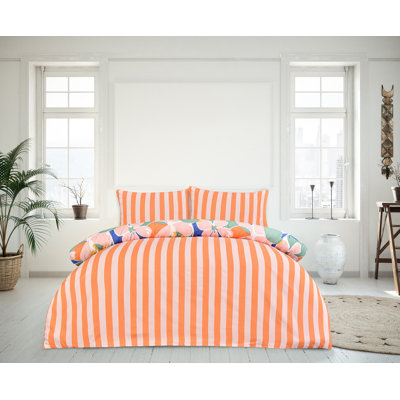 Smart Living Abstract Duvet Cover Set with Pillowcases