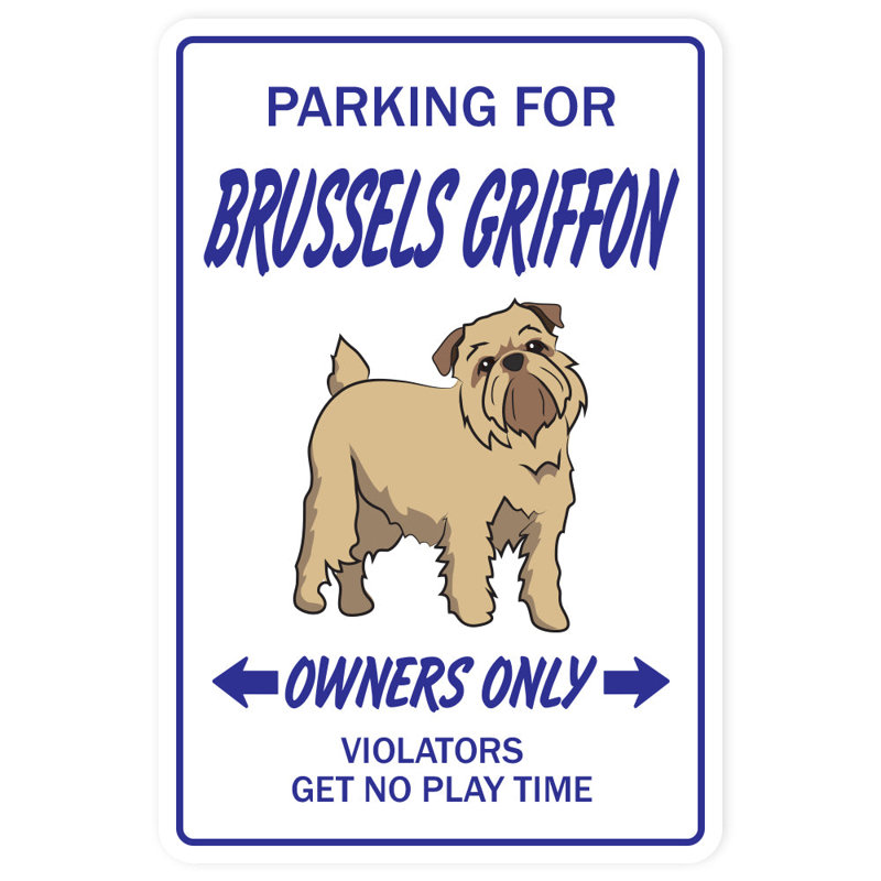 Brussels Griffon Sign