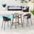 Laguna Round Outdoor Bar Table , 34.9'' in. W 34.9'' in. D-96115746