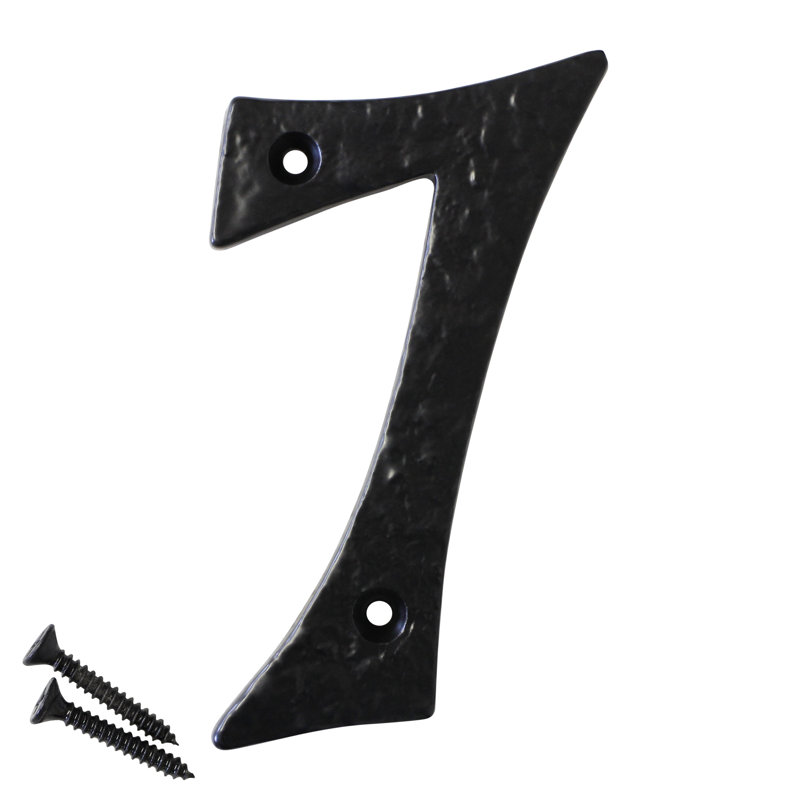 Numéro de maison 4 po, 7