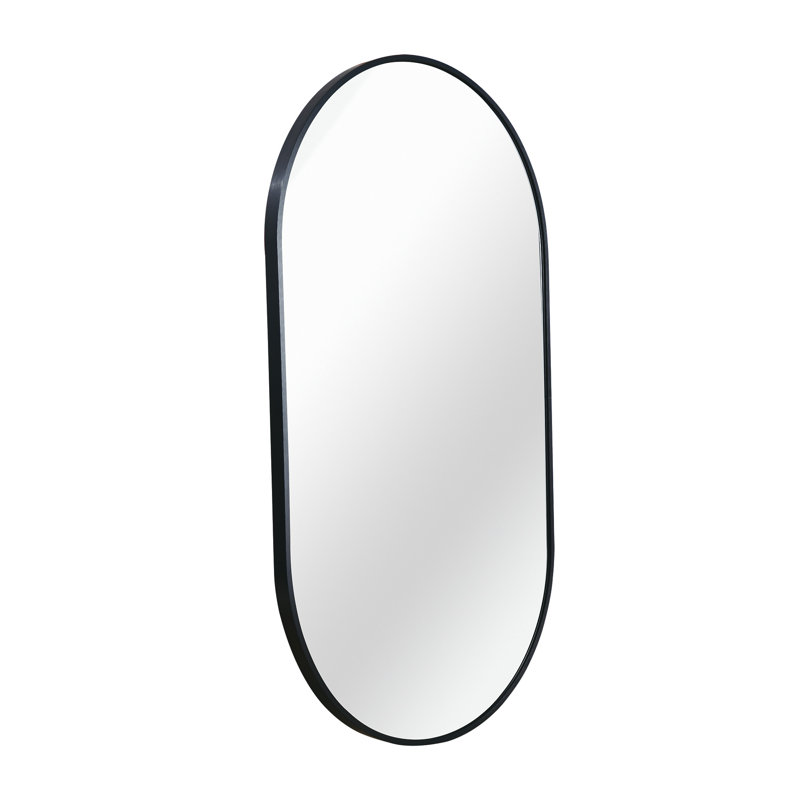 Miroir d'appoint Rauch, Noir, 32" x 32", Rond