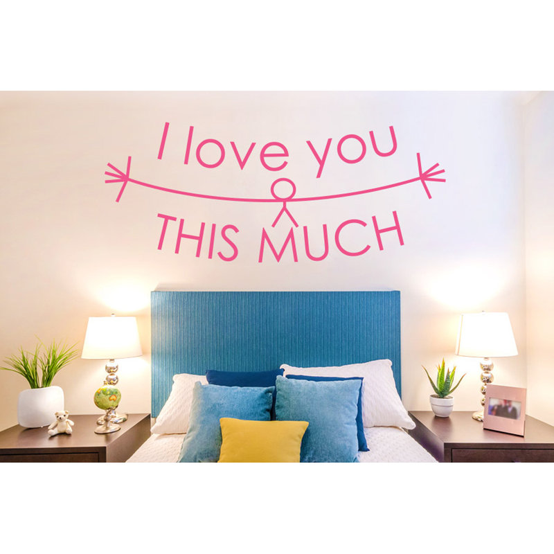 Non-Wall Damaging Wall Decal, Pink