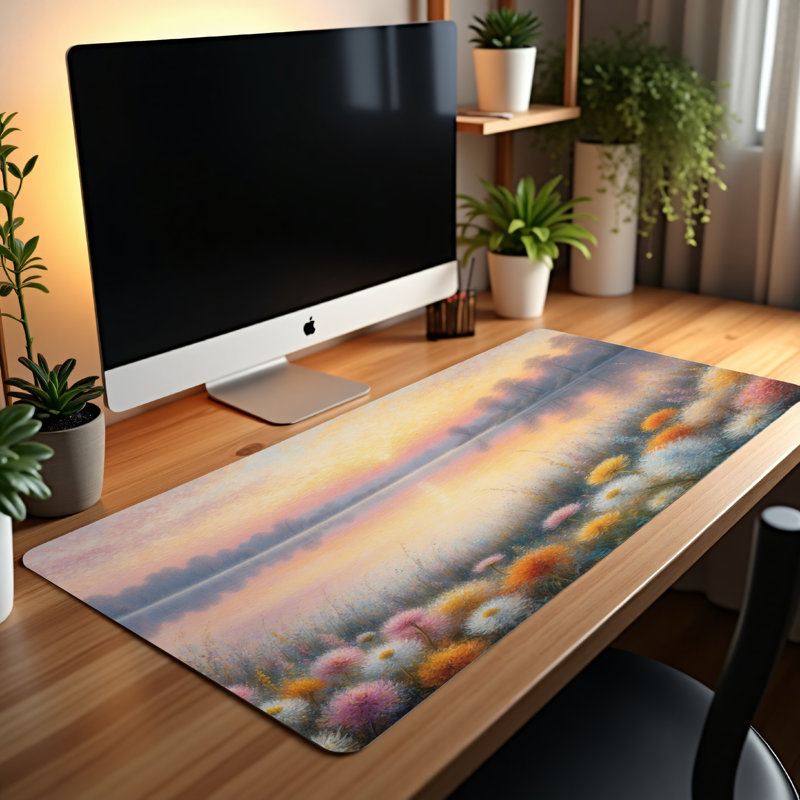 Polyester Desk Pad, 23.6x13.8