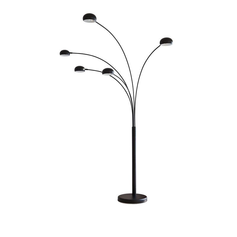Aliya 205cm Novelty Floor Lamp, Black