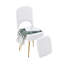 Solid Wood Accent Stool-2081465534