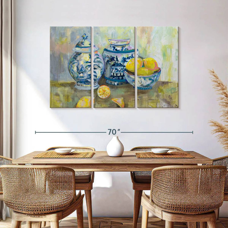 Yarlin Lemon Life, 36" H x 57" W