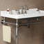 Meuble-lavabo console en céramique de 91 cm (36 po) avec support en métal et barre porte-serviettes-1201618291-1182831401-1175505268