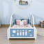 Twin Size Car-Shaped Platform Bed with Wheels-1937595616