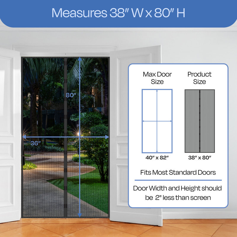 Magnetic Screen Door