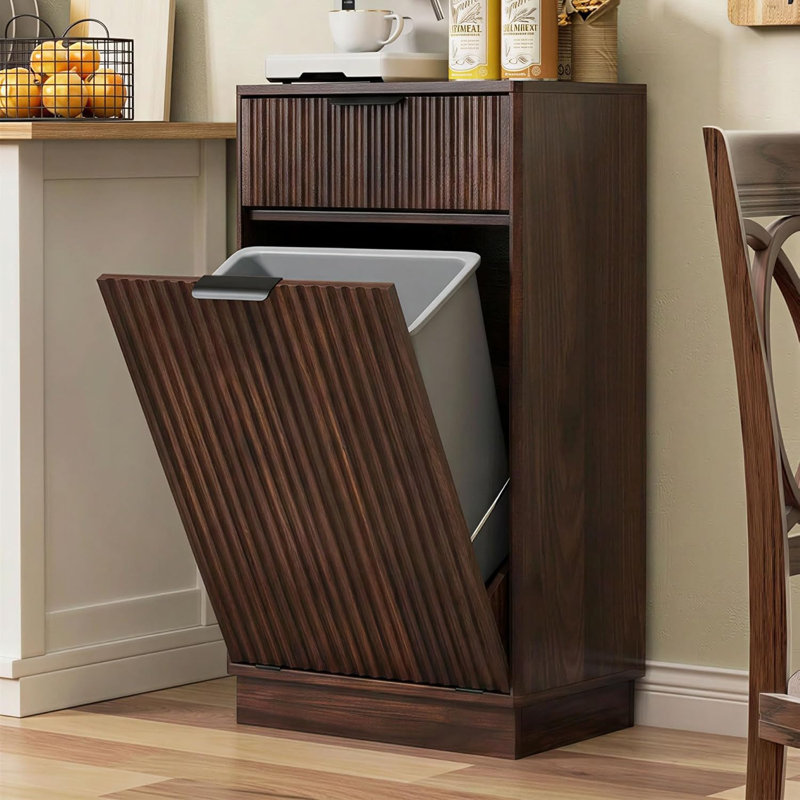 Armoire à poubelle inclinable 10 gallons