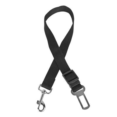 2pcs Pet Dog Cat Safety Seat Belt Leash - Adjustable Vehicle Safety Lead Harness For Small/medium/large Pets