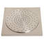 Pomme de douche carrée en goutte d'eau 12 pouces Kingston Brass Claremont-11173801