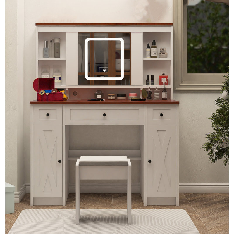 Dressing Table with Mirror