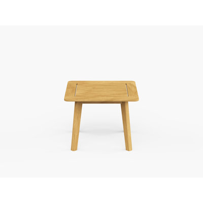 Foundations Outdoor Square Teak Side Table